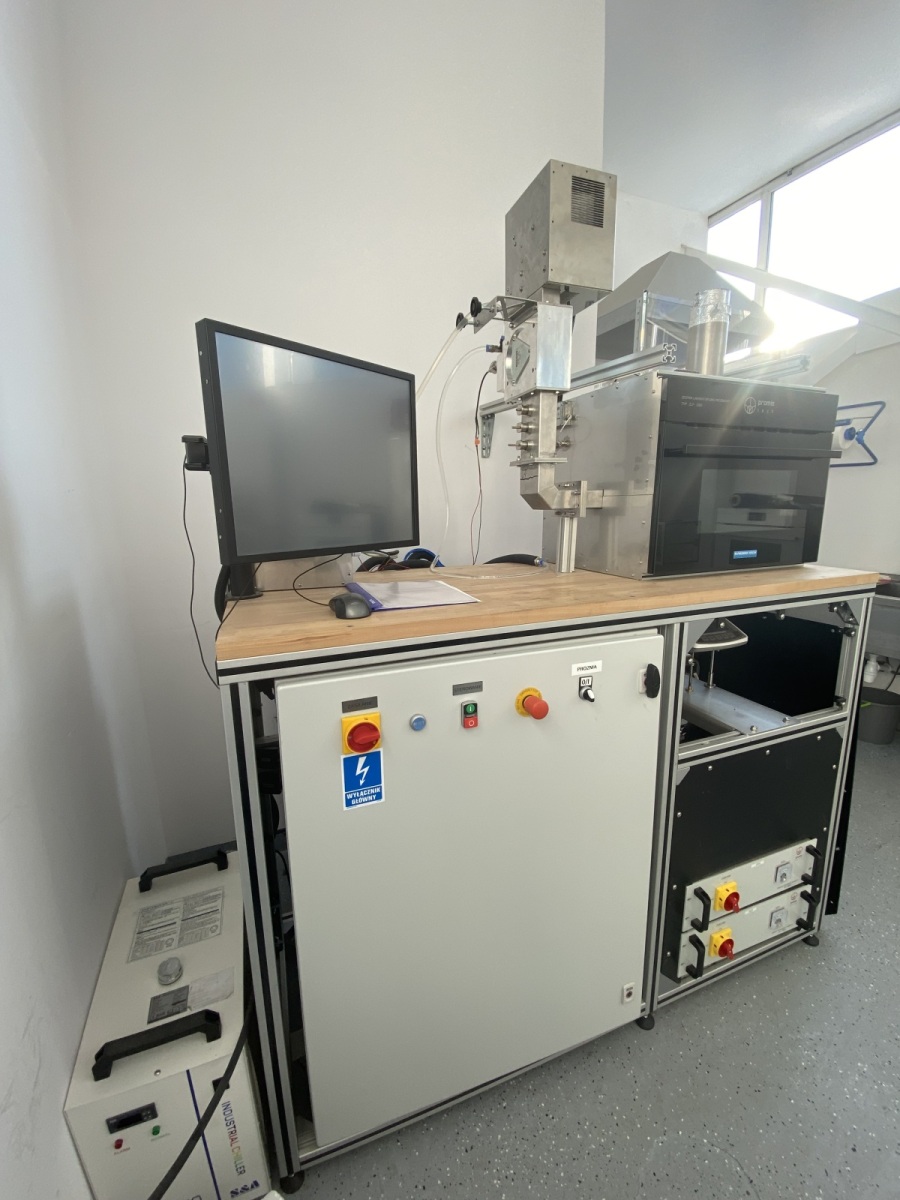 Laboratoryjna suszarka mikrofalowo-próżniowa
